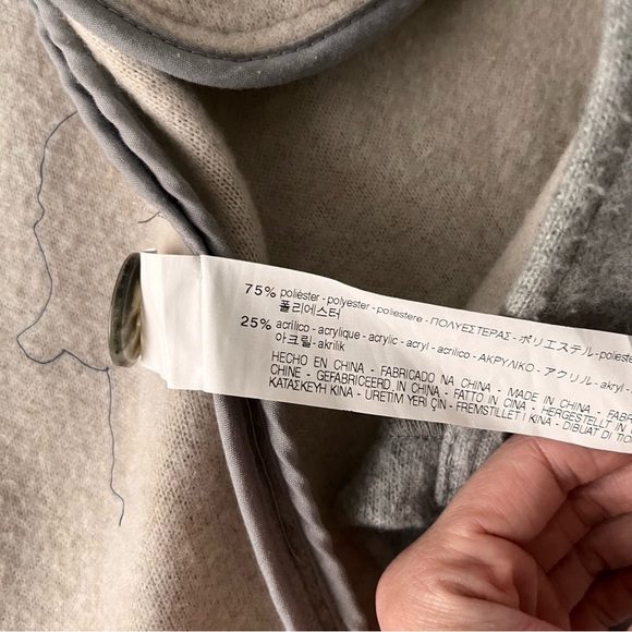 Zara Gray Outerwear Coat XS - Picture 7 of 11